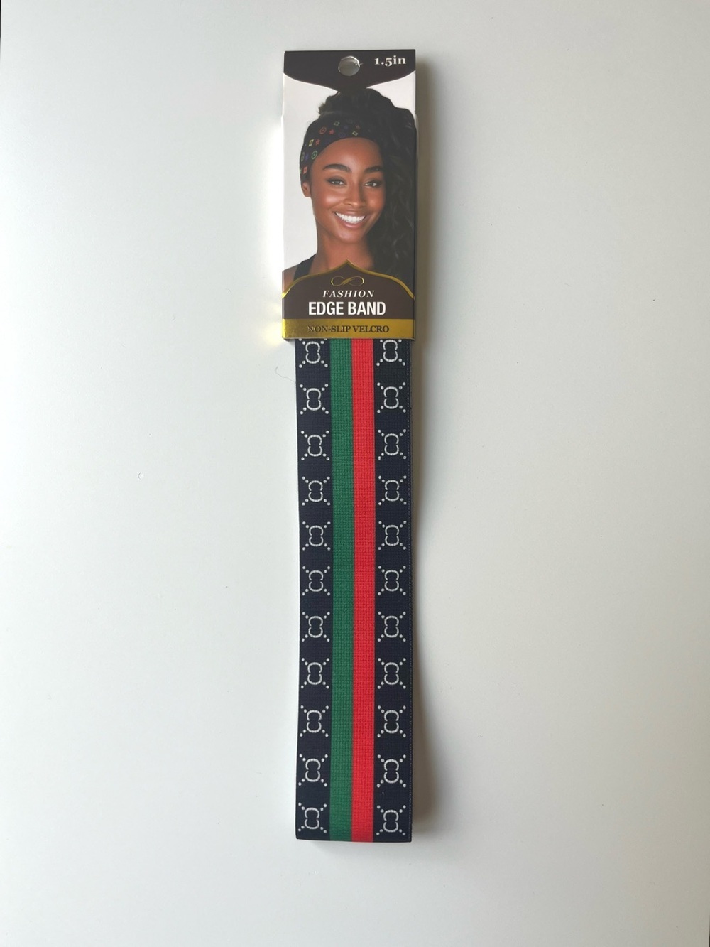 Edge Band, Gucci Inspired Non-Slip Velcro Hair Wrap